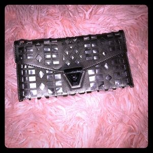 Gray metallic clutch